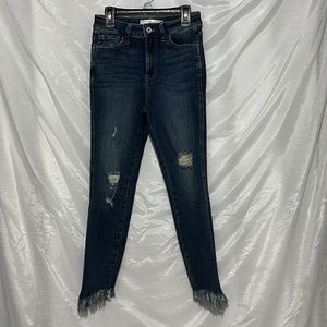 KanCan Distressed Crop Jeans Size 1 / 25